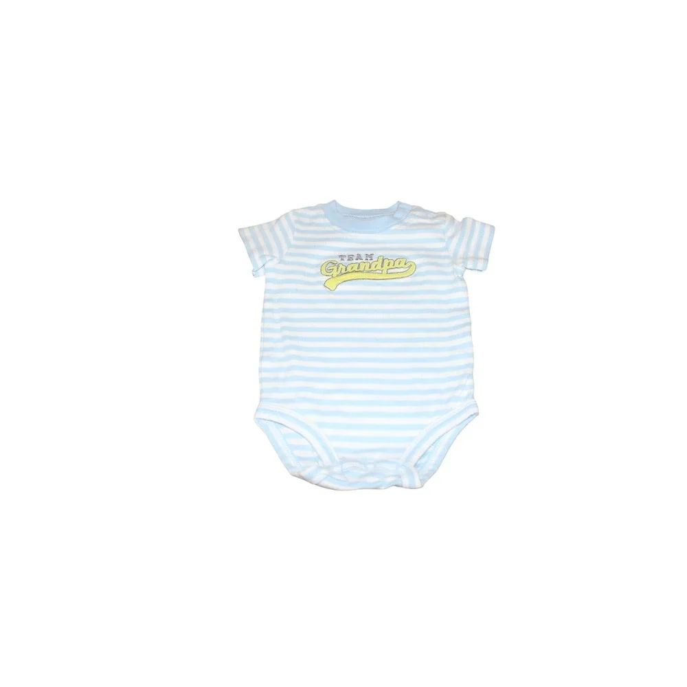 Carters Baby Essentials Boy 3 Month Bodysuit Pants Lot Blue Grey 4 Piece Set